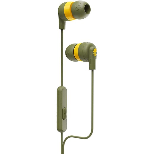 Skullcandy Inkd+ Earbuds - Olive